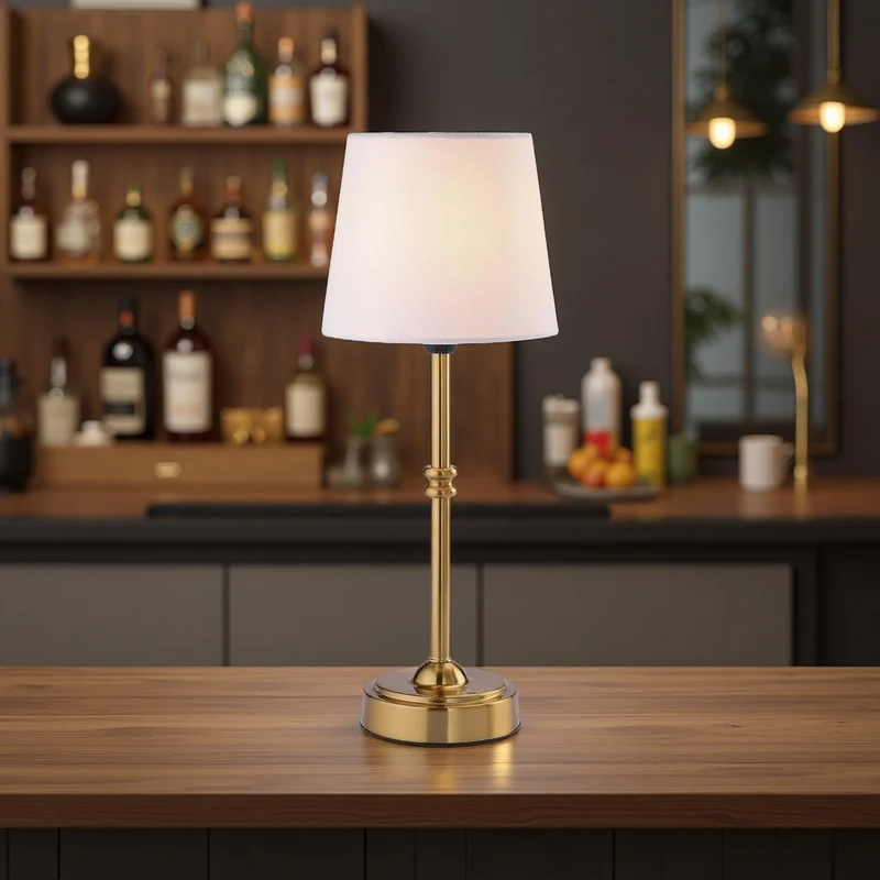 Dekorative Tischlampe