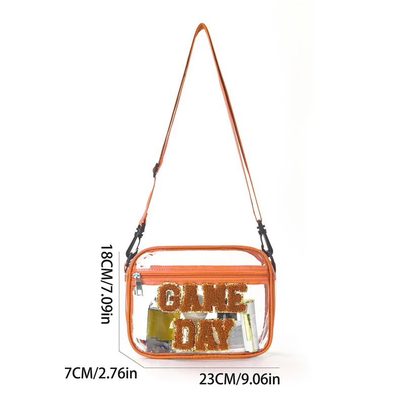 Transparente Umhängetasche mit cleverem Design Skanto