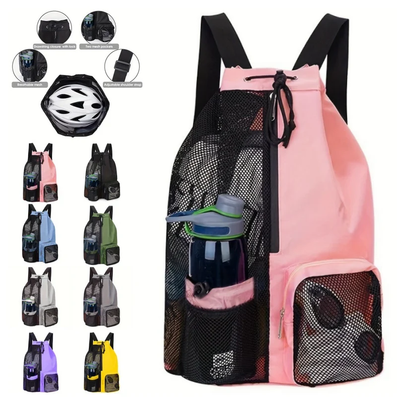 Atmungsaktiver Sportrucksack mit mehreren Netzfächern Skanto