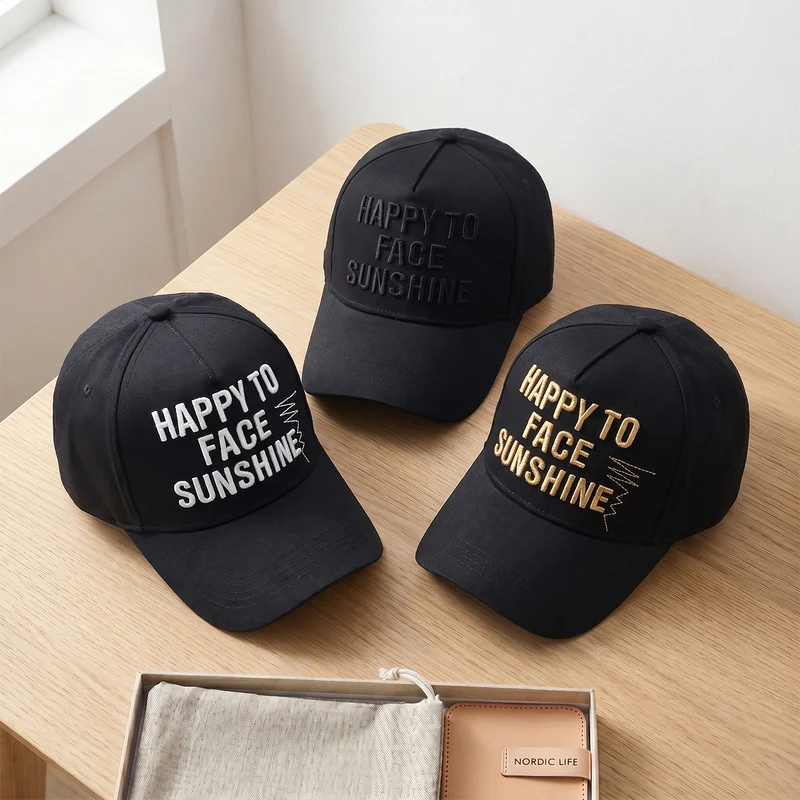 Damen Kappe mit inspirierendem Text Skanto