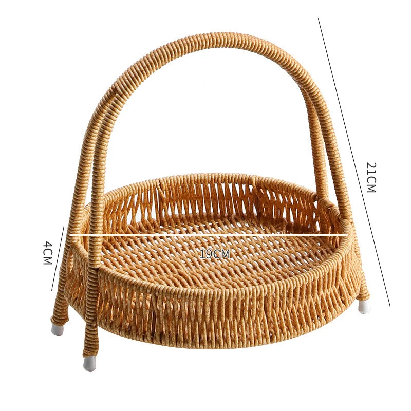 Eleganter geflochtener Aufbewahrungskorb Skanto