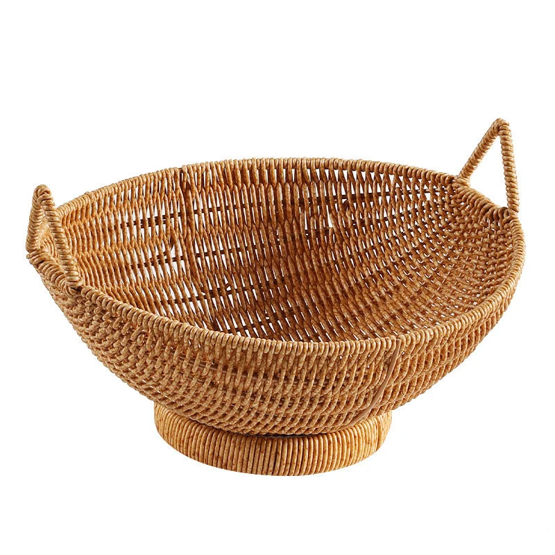 Elegante geflochtene Obstschale Skanto