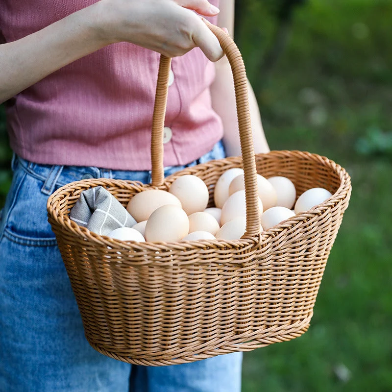 Eleganter Wilkur Picknickkorb mit ergonomischem Griff Skanto