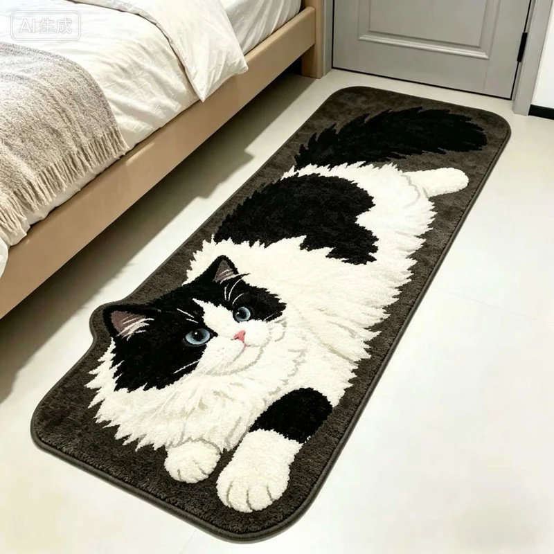 Kat-Themen-Plüsch-Teppich