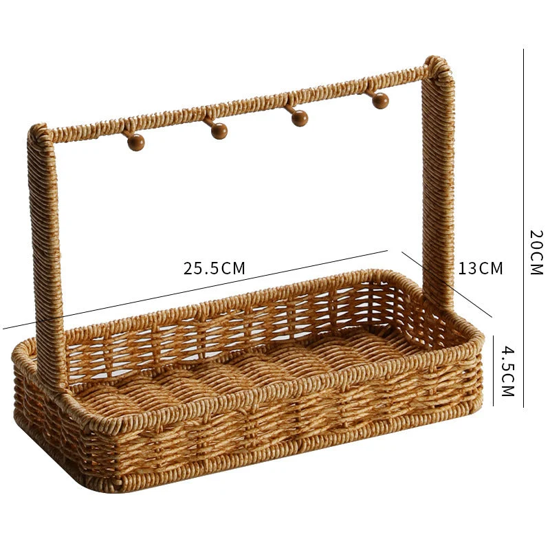Dekorativer geflochtener Organizer Skanto