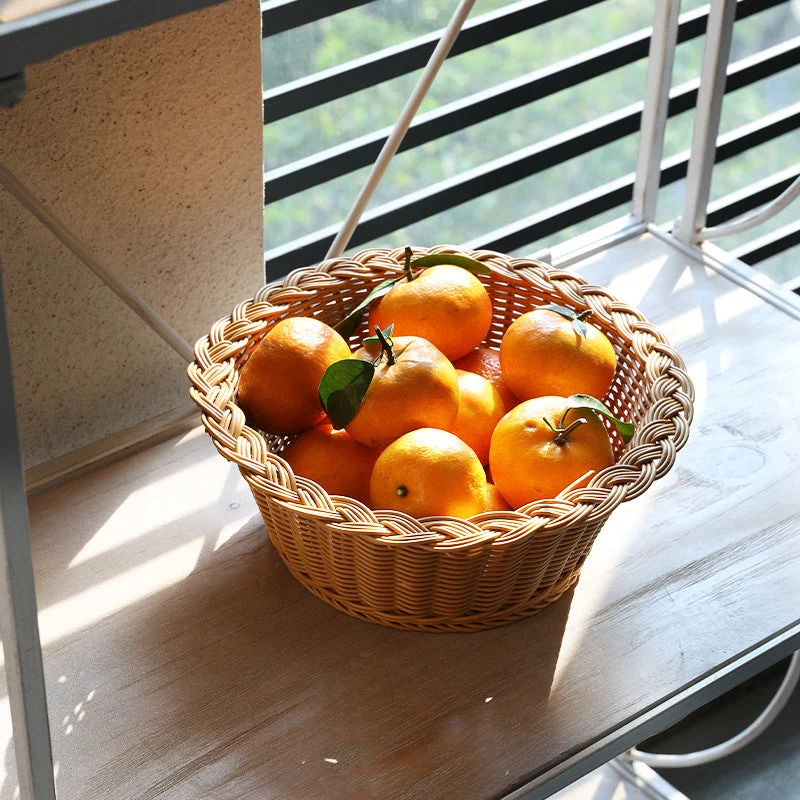 Dekorative geflochtene Obstschale Skanto