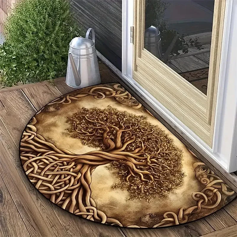 Dekorativer Mosaikbereichsteppich