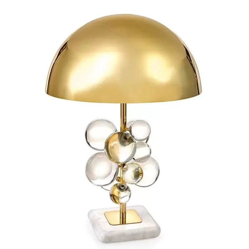 Luxuriöse moderne Glasblasen-Akzentlampe
