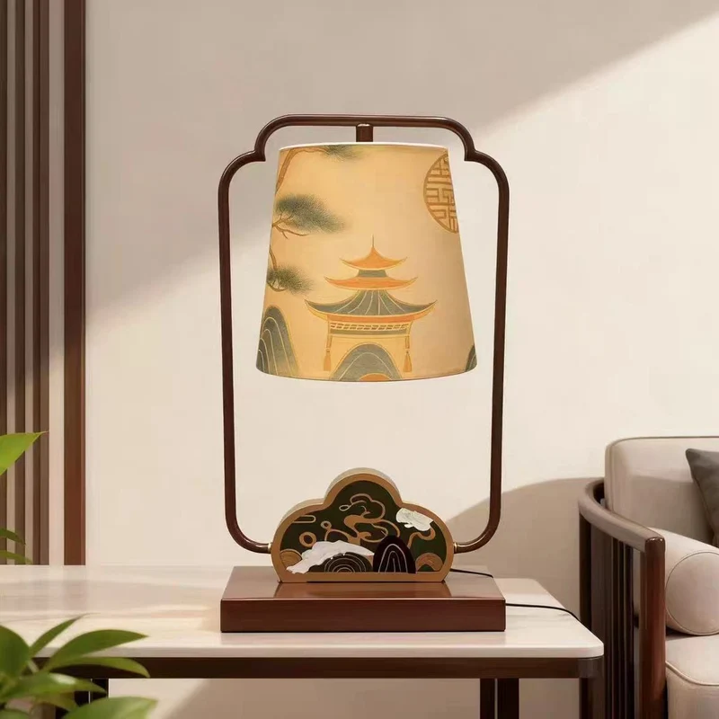 Künstlerische Schreibtischlampe