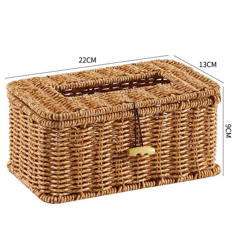 Dekorative handgewebte Aufbewahrungsbox Skanto