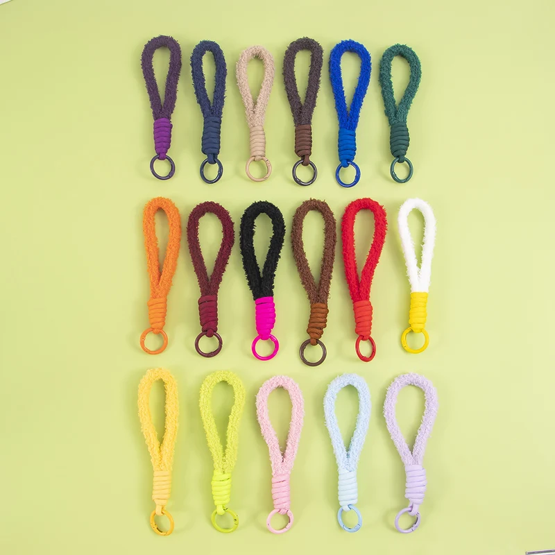 Texturierter Loop-Schlüsselanhänger Halter Brehn