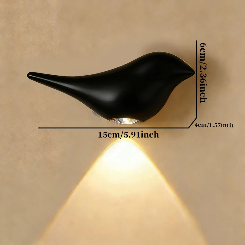 Dekorative Vogel Form