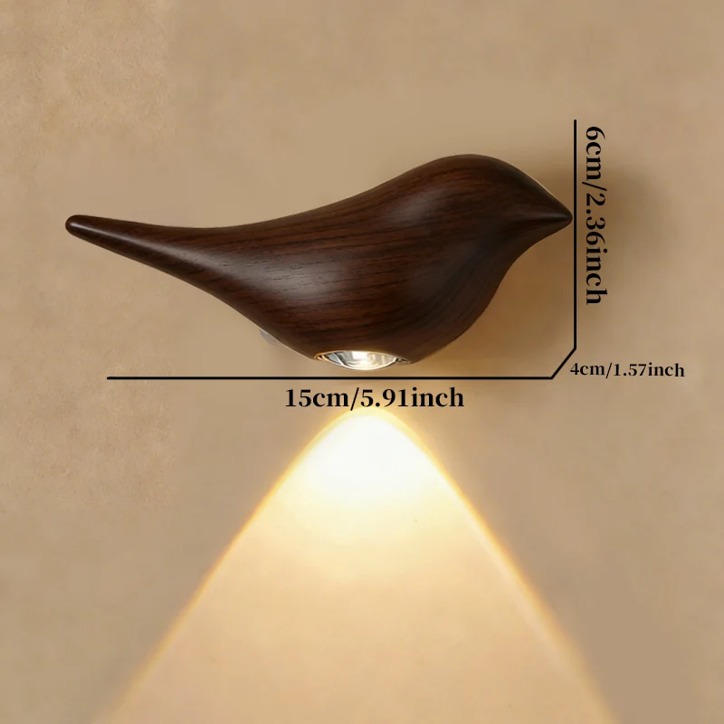 Dekorative Vogel Form
