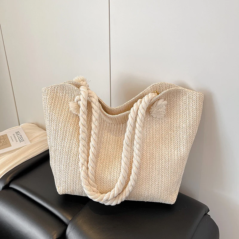 Woven Strandtas