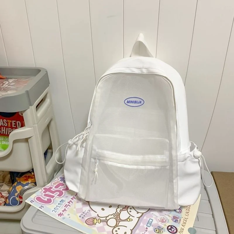Transparenter Mesh-Rucksack Karnz