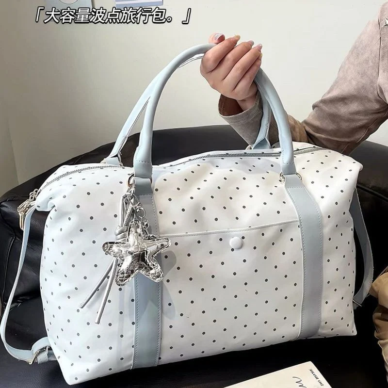 Damen gepunktete Reisetasche Karnz