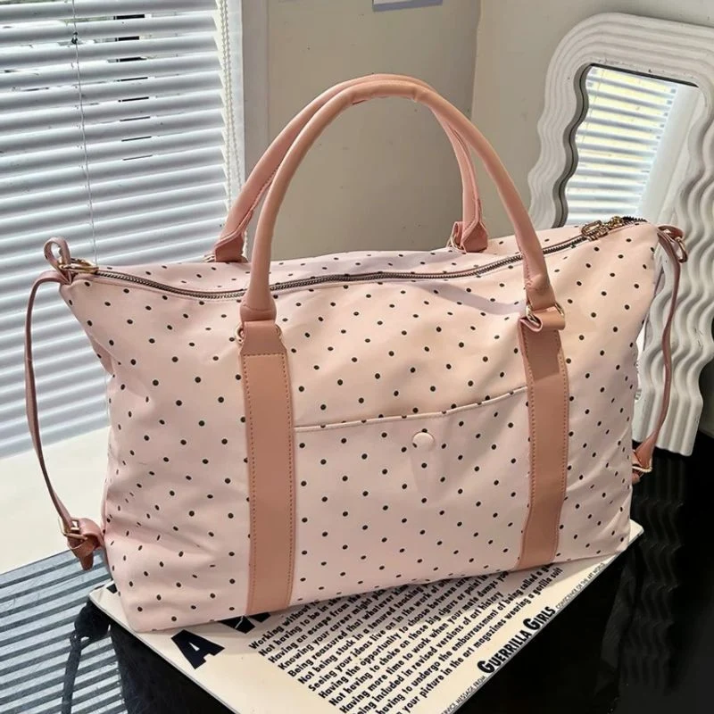 Damen gepunktete Reisetasche Karnz