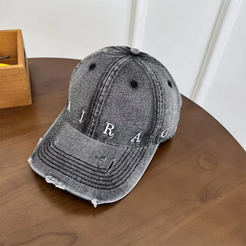 Damen Baseball Cap aus Denim im Used-Look Skanto