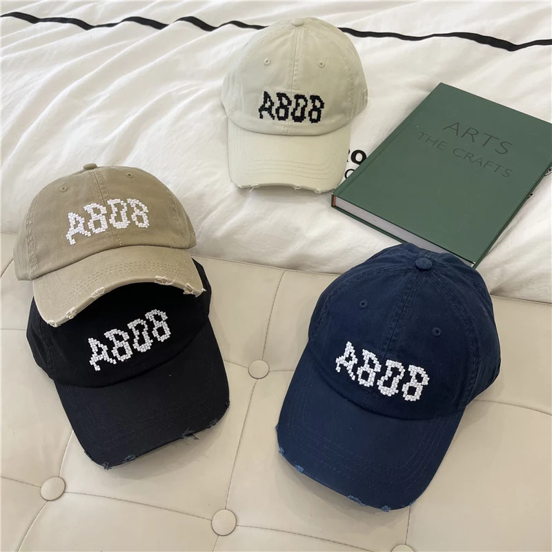 Skanto Damen Baseball Cap aus Baumwolle im Used-Look mit Grafik-Detail Skanto