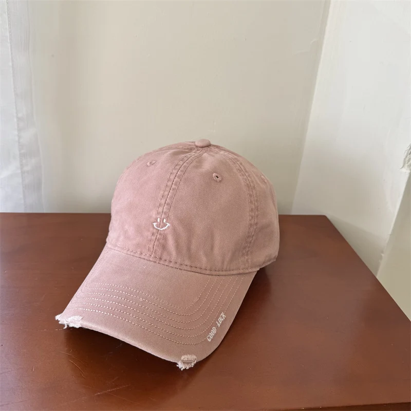 Damen Freizeit-Cap mit Smile-Stickerei Skanto