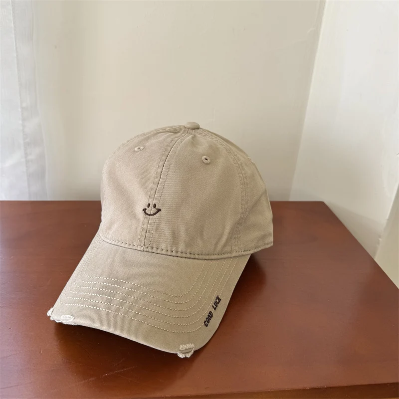 Damen Freizeit-Cap mit Smile-Stickerei Skanto