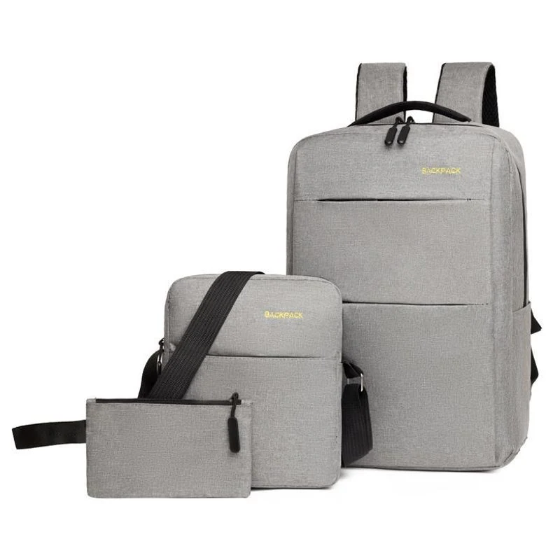 Vielseitiges Drei-Teile-Reise-Rucksack-Set Karnz