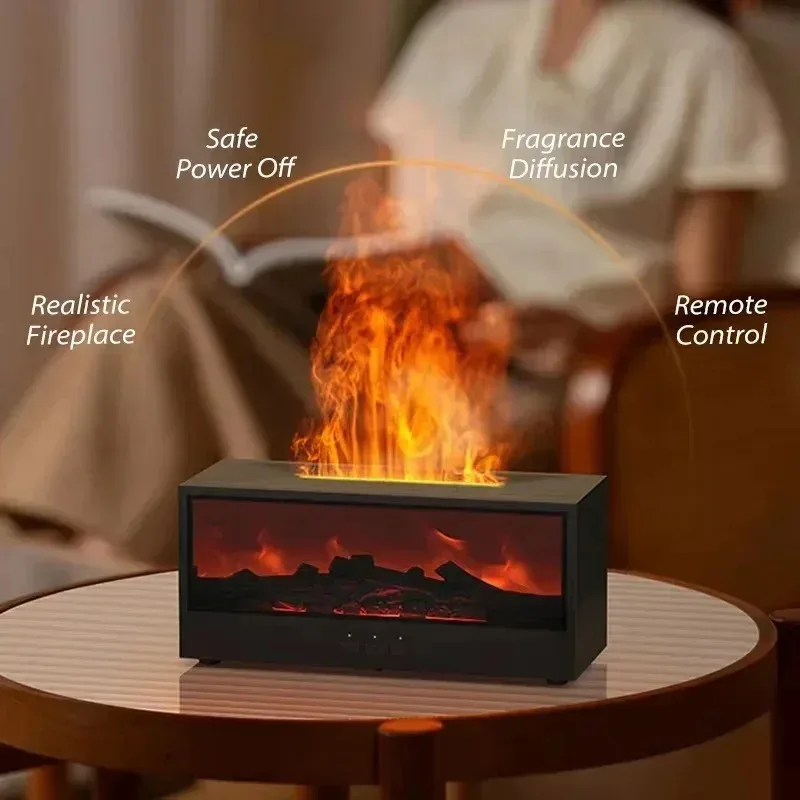 Kamin Flammen Nebel Luftbefeuchter | Skanto