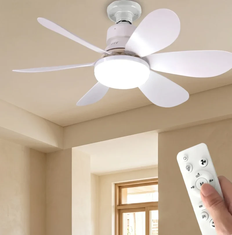 Deckenventilator LED mit Fernbedienung und dimmbarem Licht | Skanto