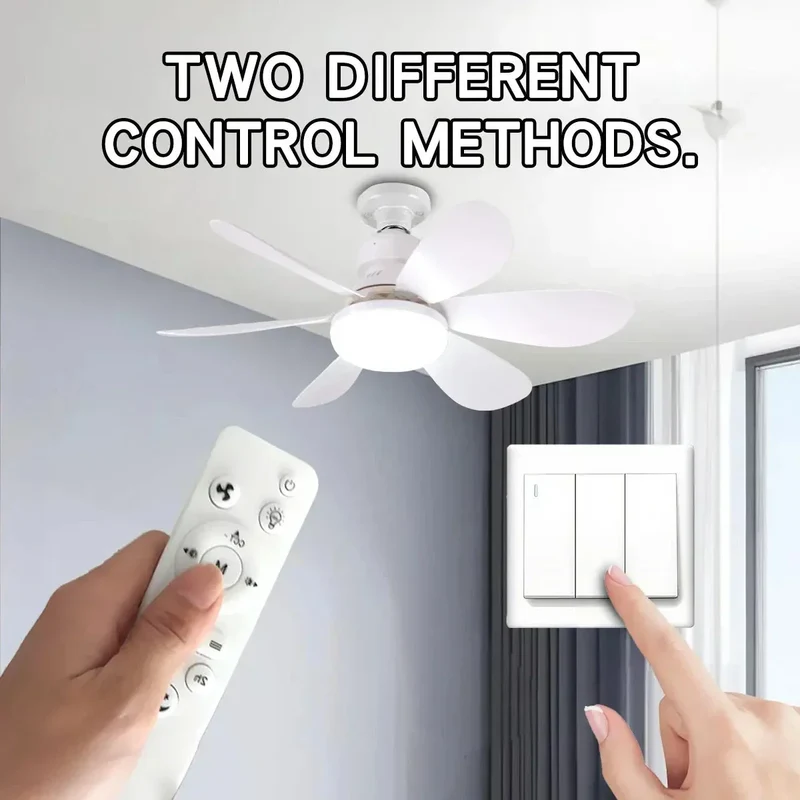 Deckenventilator LED mit Fernbedienung und dimmbarem Licht | Skanto