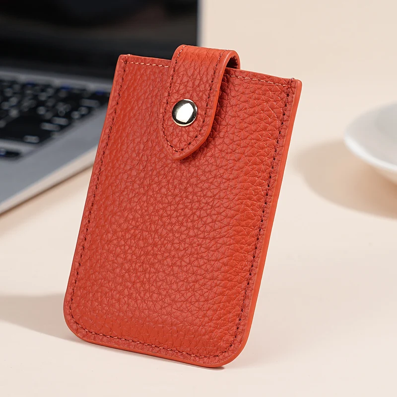 Leder RFID-blockierende Kartenhalter