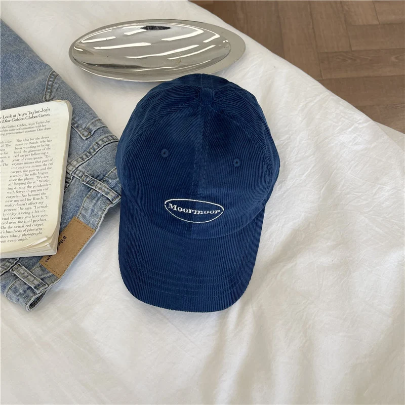 Damen lässige Cord-Baseballkappe Skanto