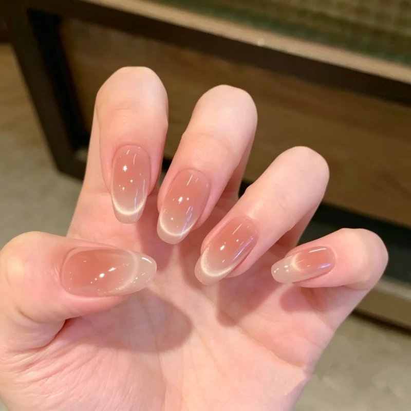 Ombre Gel-Nagelkunst-Verstärkungen 1790638638