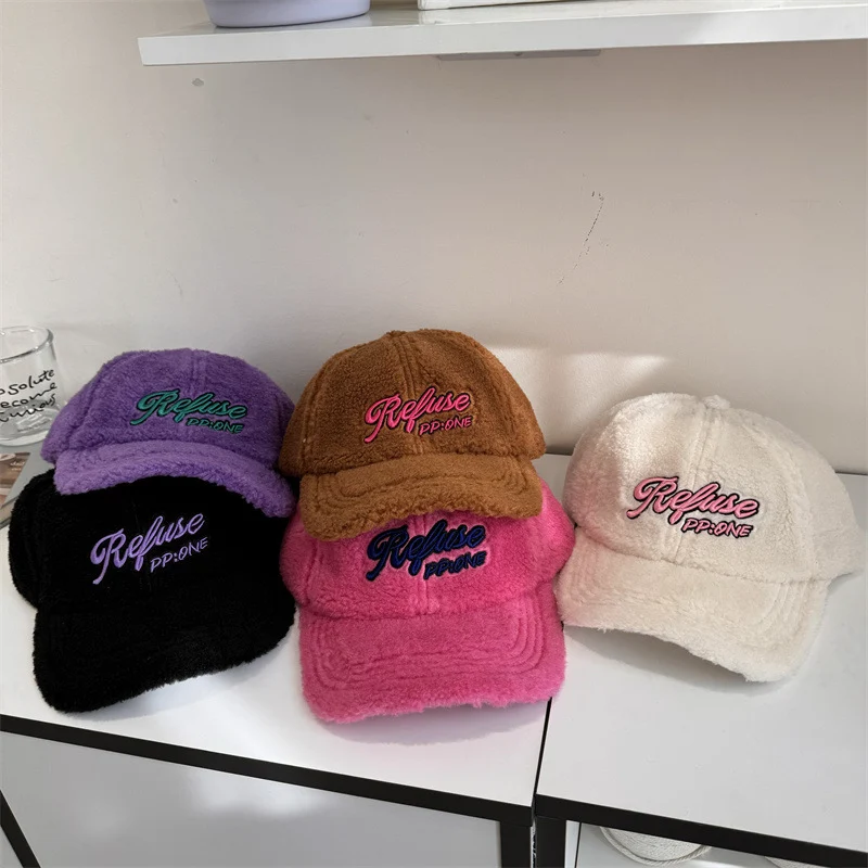 Damen Baseballkappe mit flauschiger Textur Skanto