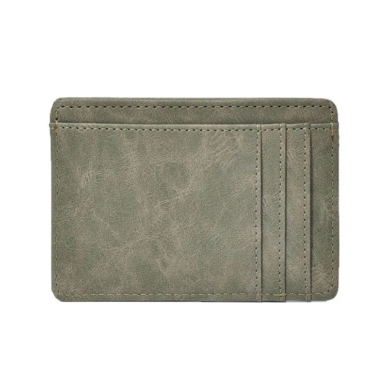 Minimalistische Leder Kartenhalter