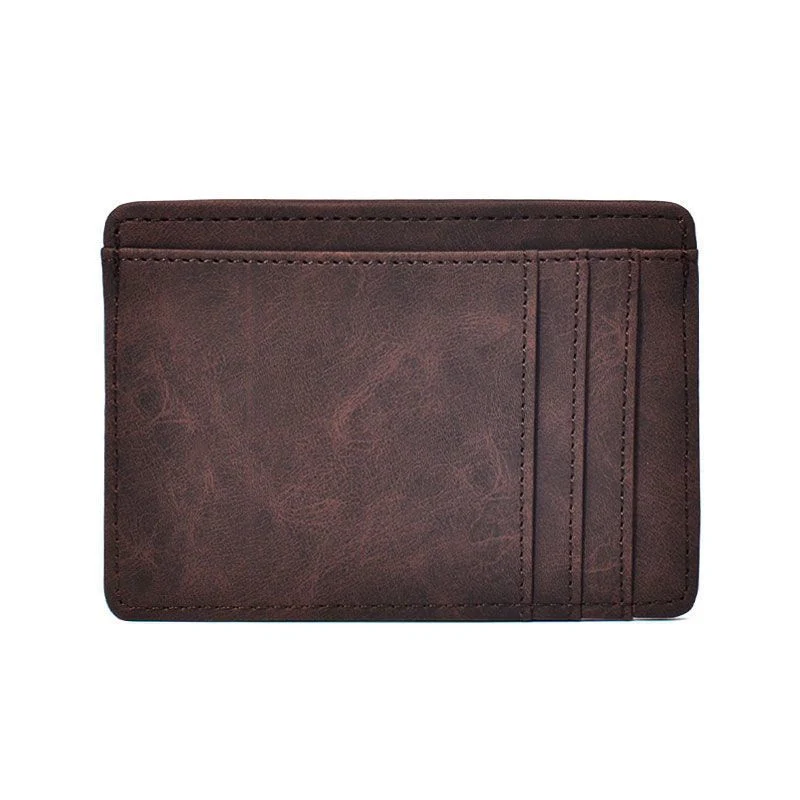 Minimalistische Leder Kartenhalter