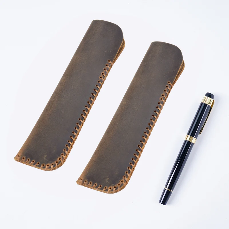 Premium Leder Bleistifttasche