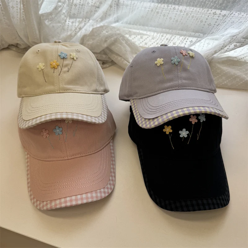 Bestickte Blumen-Baseballkappe für Damen Skanto 1783922357