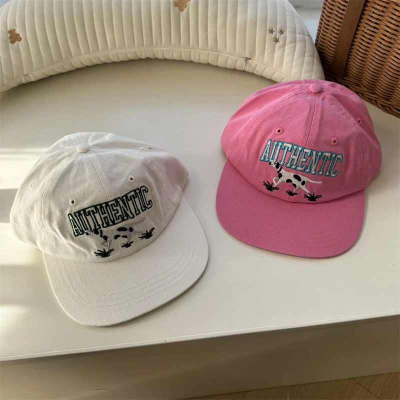 Bestickte Baseballkappe mit Kuh-Grafik für Damen Skanto