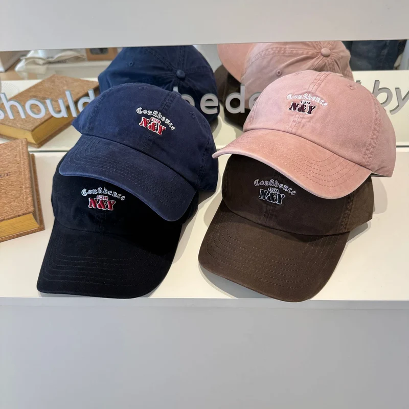 Bestickte Baumwoll-Baseballkappe für Damen Skanto