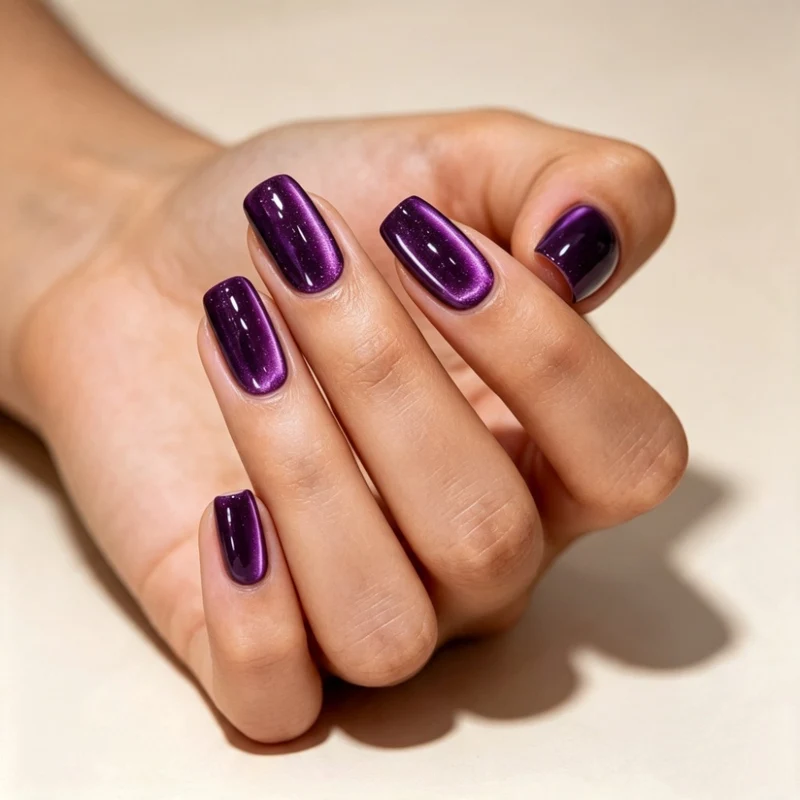 Glänzende Gel-Nagelverstärkungen