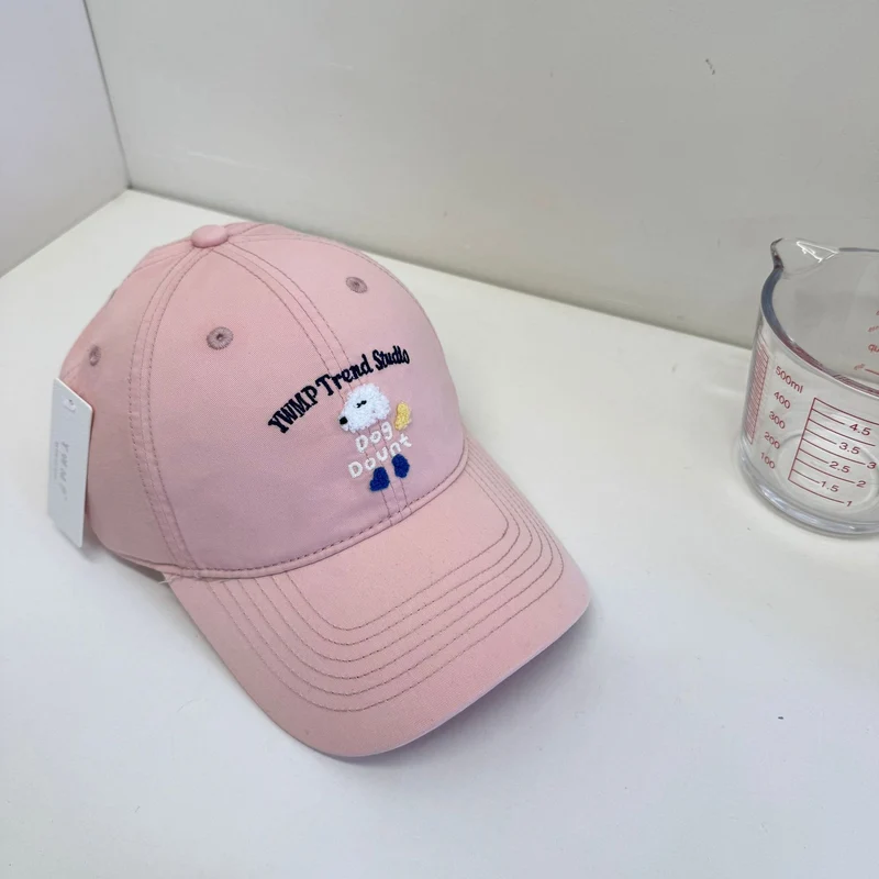 Unisex bestickte Baseball Caps mit Hundemotiv Skanto