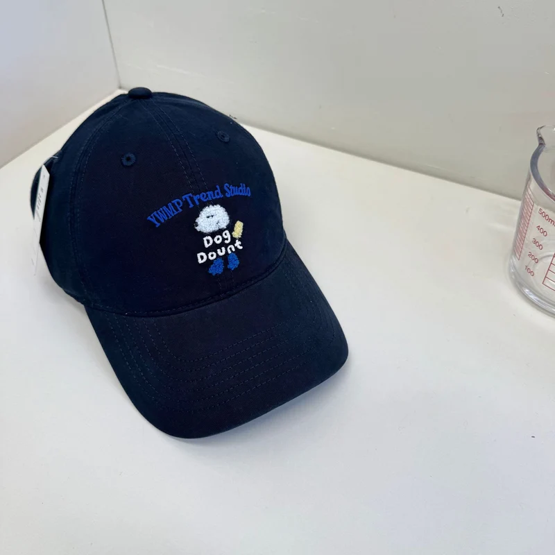 Unisex bestickte Baseball Caps mit Hundemotiv Skanto