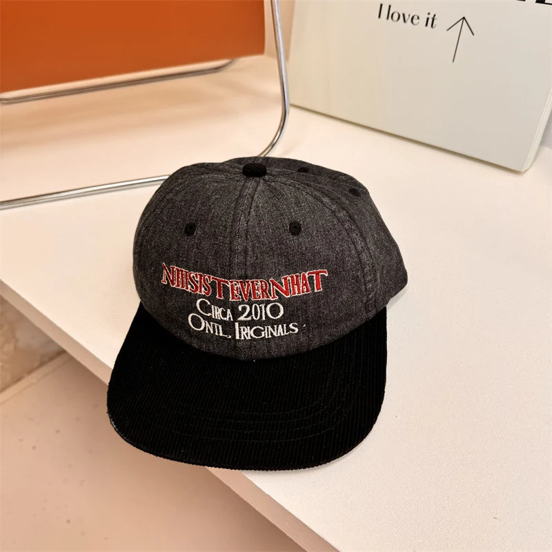 Vintage-inspirierte Bestickte Baseballkappe für Herren Skanto