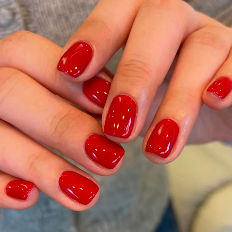 Festliche saisonale Nagelkunstverschönerungen