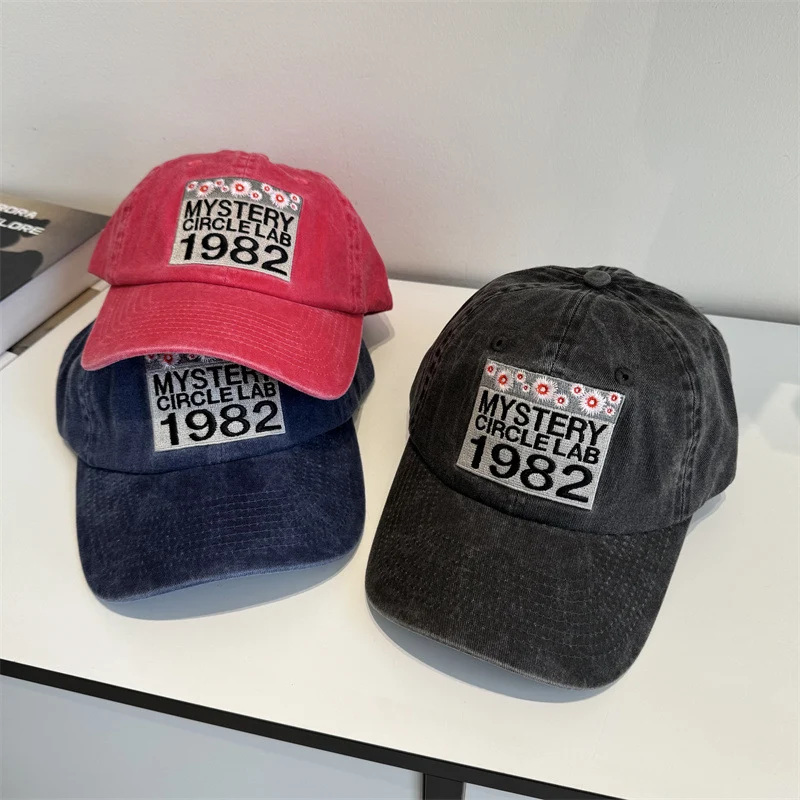 Herren Freizeit Bestickte Dad Hat Skanto
