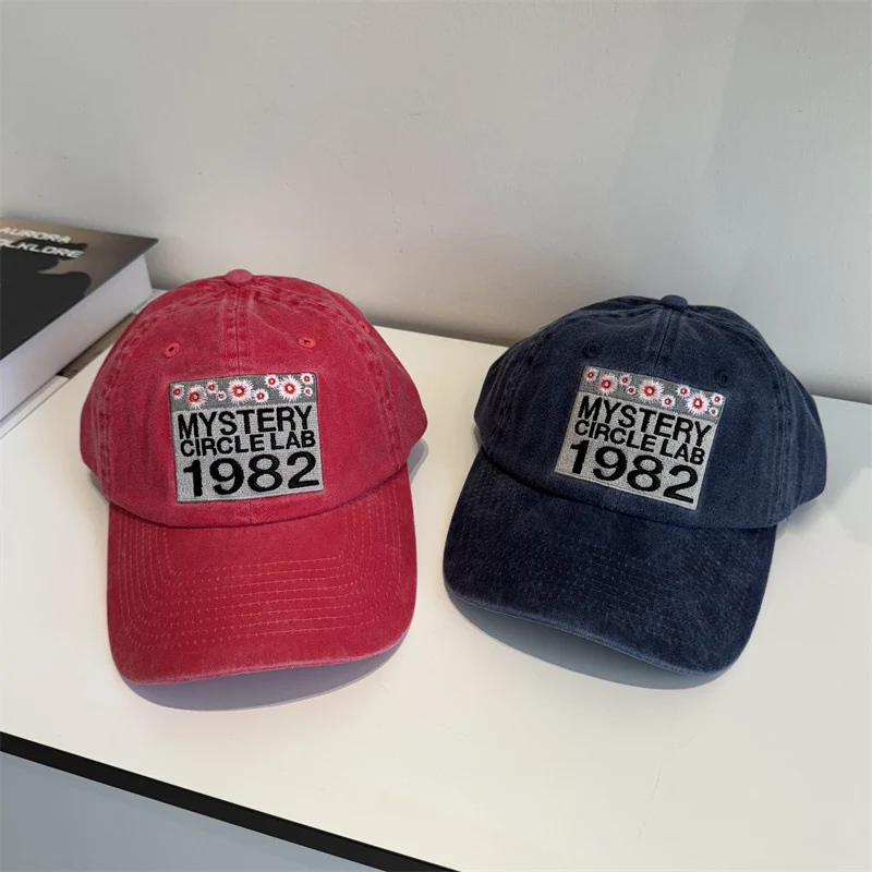 Herren Freizeit Bestickte Dad Hat Skanto