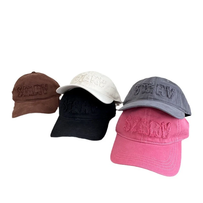 Damen Lässige Distressed-Baseballkappe Skanto