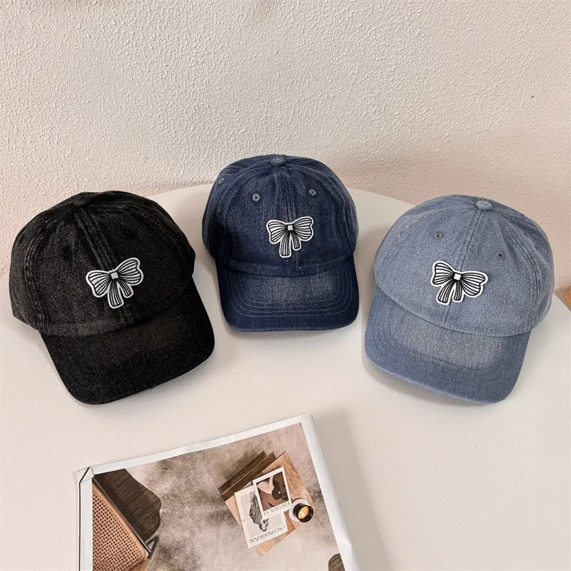 Damen Lässige Denim-Baseballkappe Skanto
