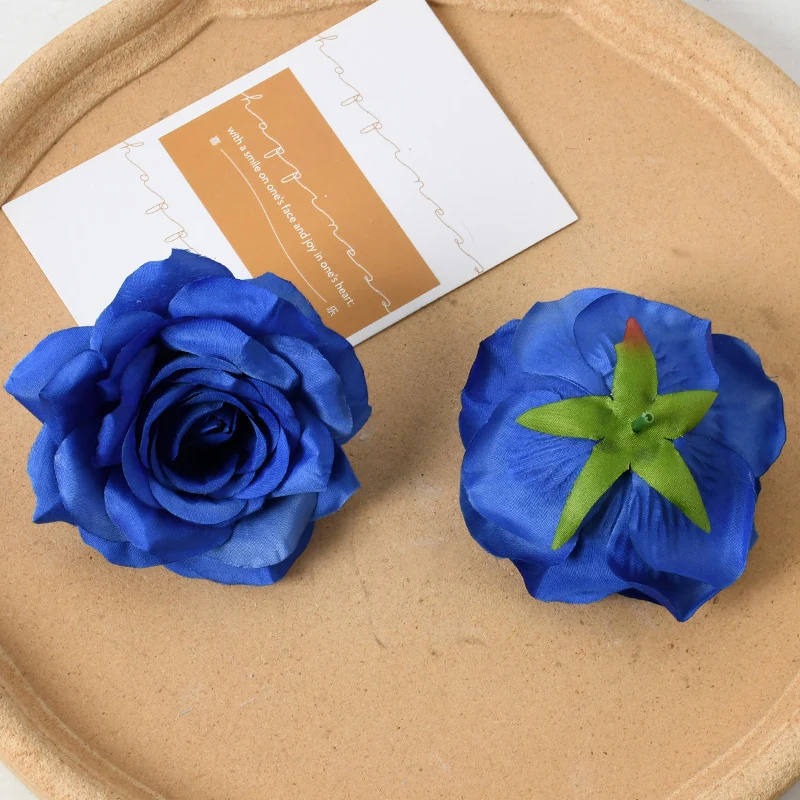 Premium Stoff Blüten Haarklammern