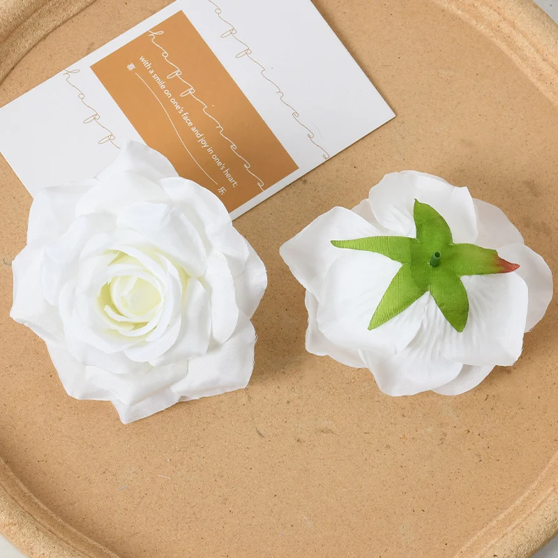 Premium Stoff Blüten Haarklammern